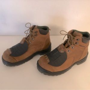 Red Wing 4456 Size 8.5 D Safety Toe Metatarsal Guard Men's Work Boots